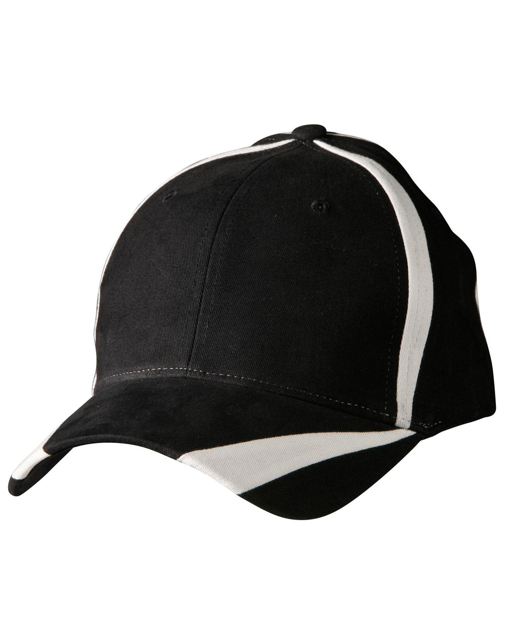 Winning Spirit Ch81 Brushed Cotton Twill Baseball Cap X Contrast