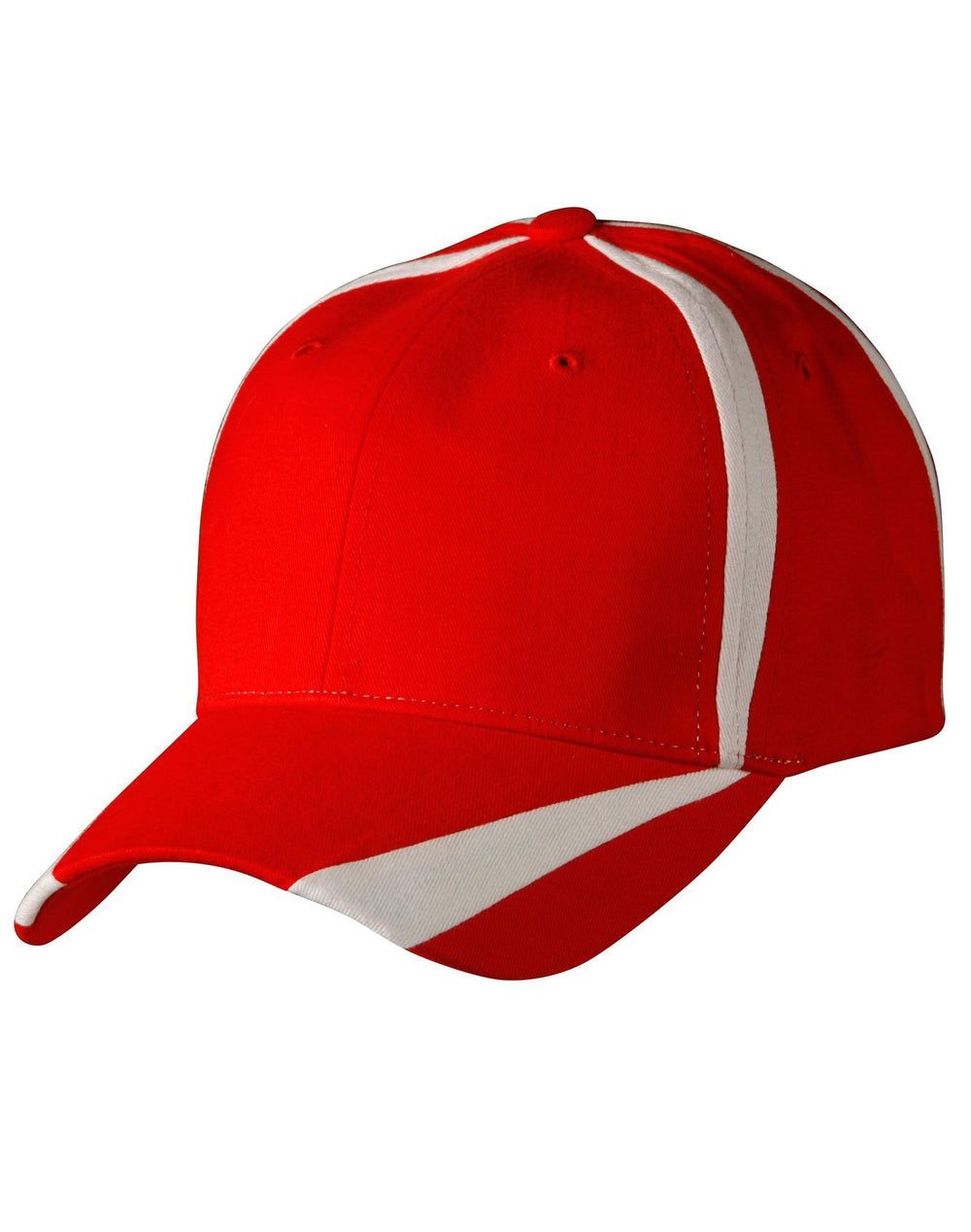 Winning Spirit Ch81 Brushed Cotton Twill Baseball Cap X Contrast