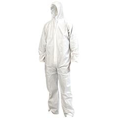 Pro Choice Safety Gear Dowp Provek Disposable Coveralls White Provek White
