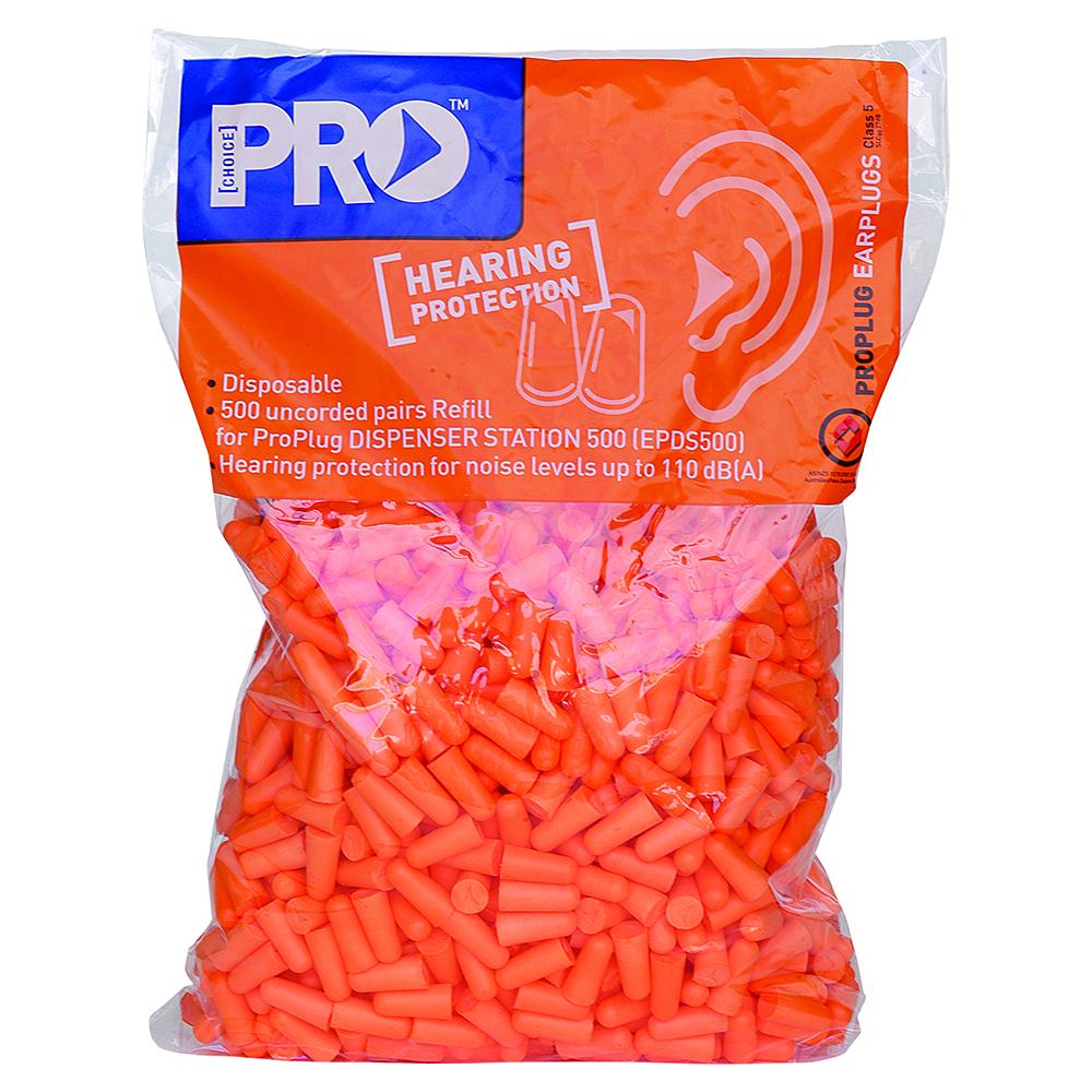 Pro Choice Safety Gear Epds500r Probullet Refill Bag For Dispenser Uncorded