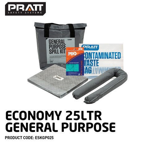 Pratt Economy 25ltr General Purpose Spill Kit
