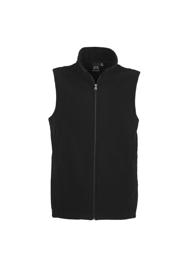 Bizcollection F233mn Mens Plain Micro Fleece Vest