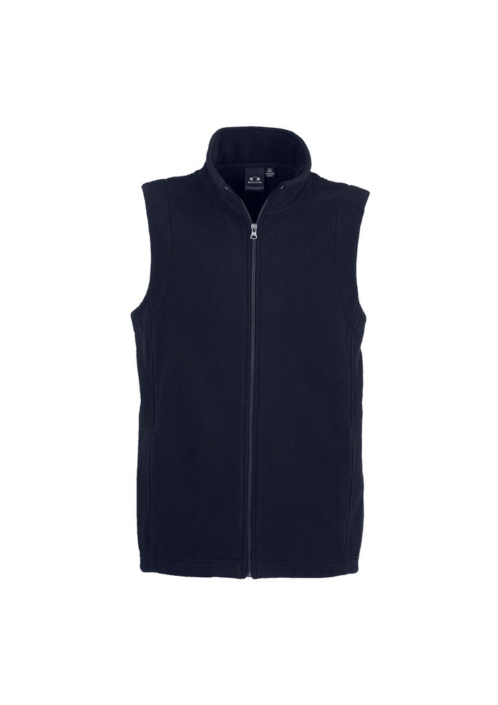 Bizcollection F233mn Mens Plain Micro Fleece Vest