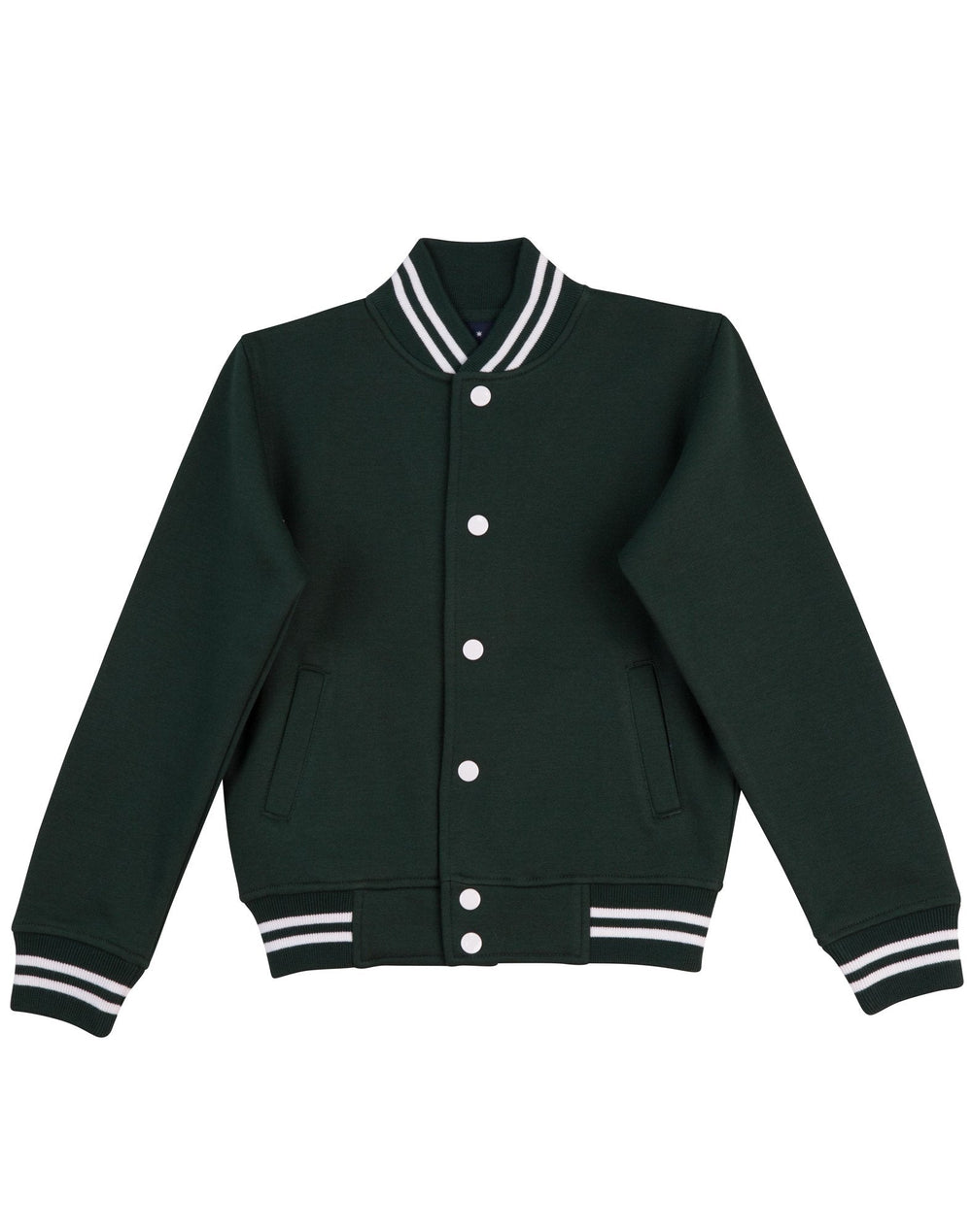 Winning Spirit Fl11 Letterman Fleece Varsity Jacket Unisex