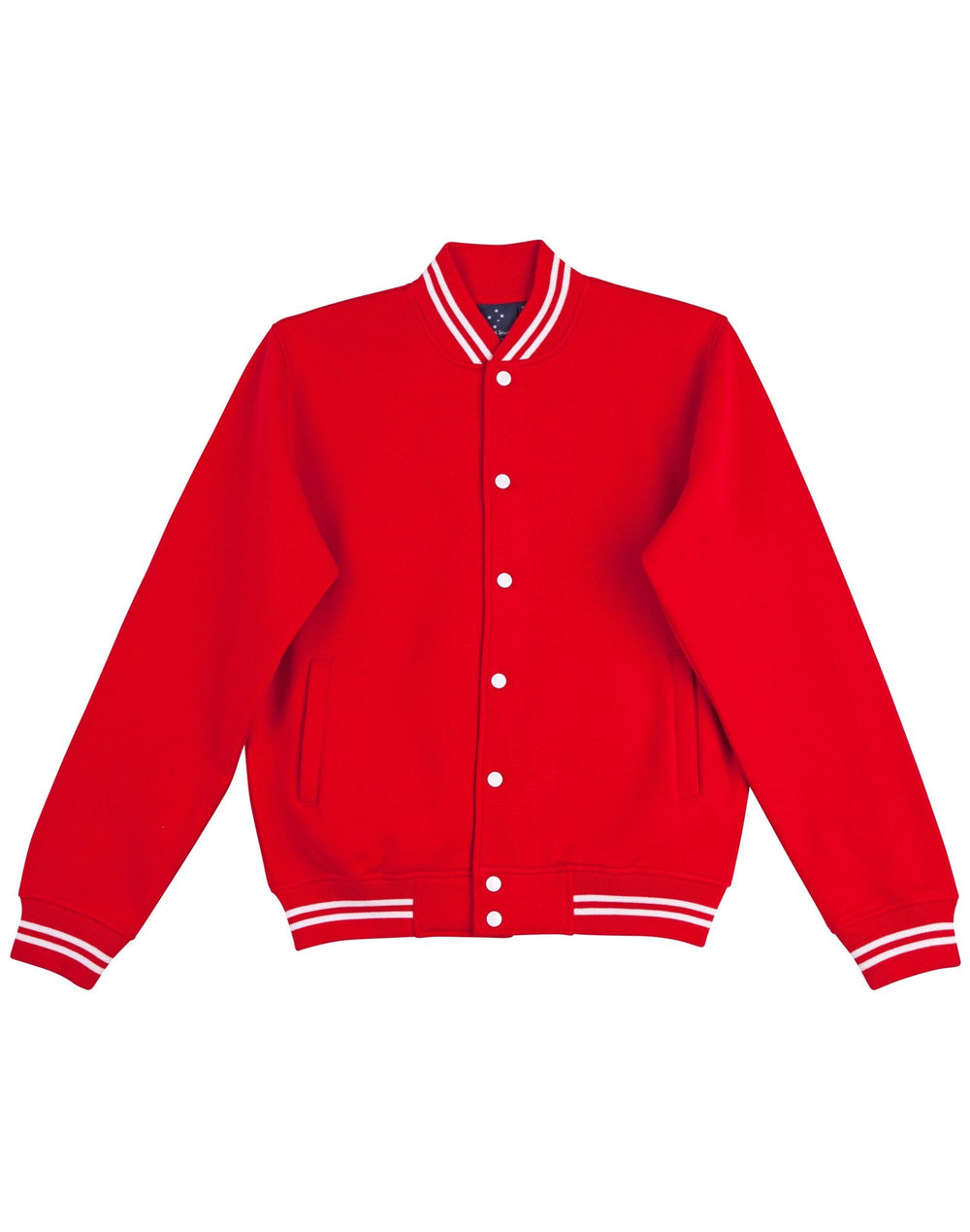 Winning Spirit Fl11 Letterman Fleece Varsity Jacket Unisex