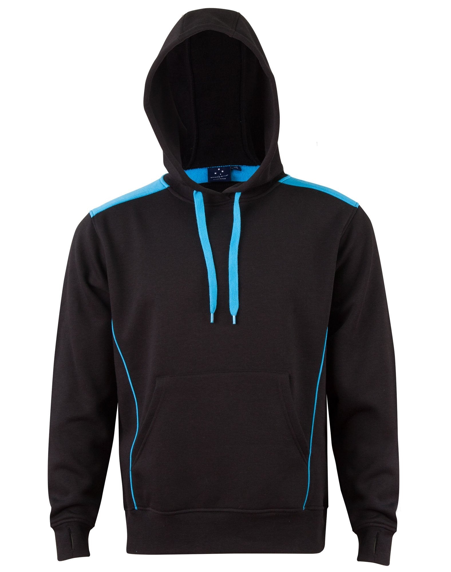 Winning Spirit Fl19 Croxton Kangaroo Pocket Contrast Hoodie Unisex