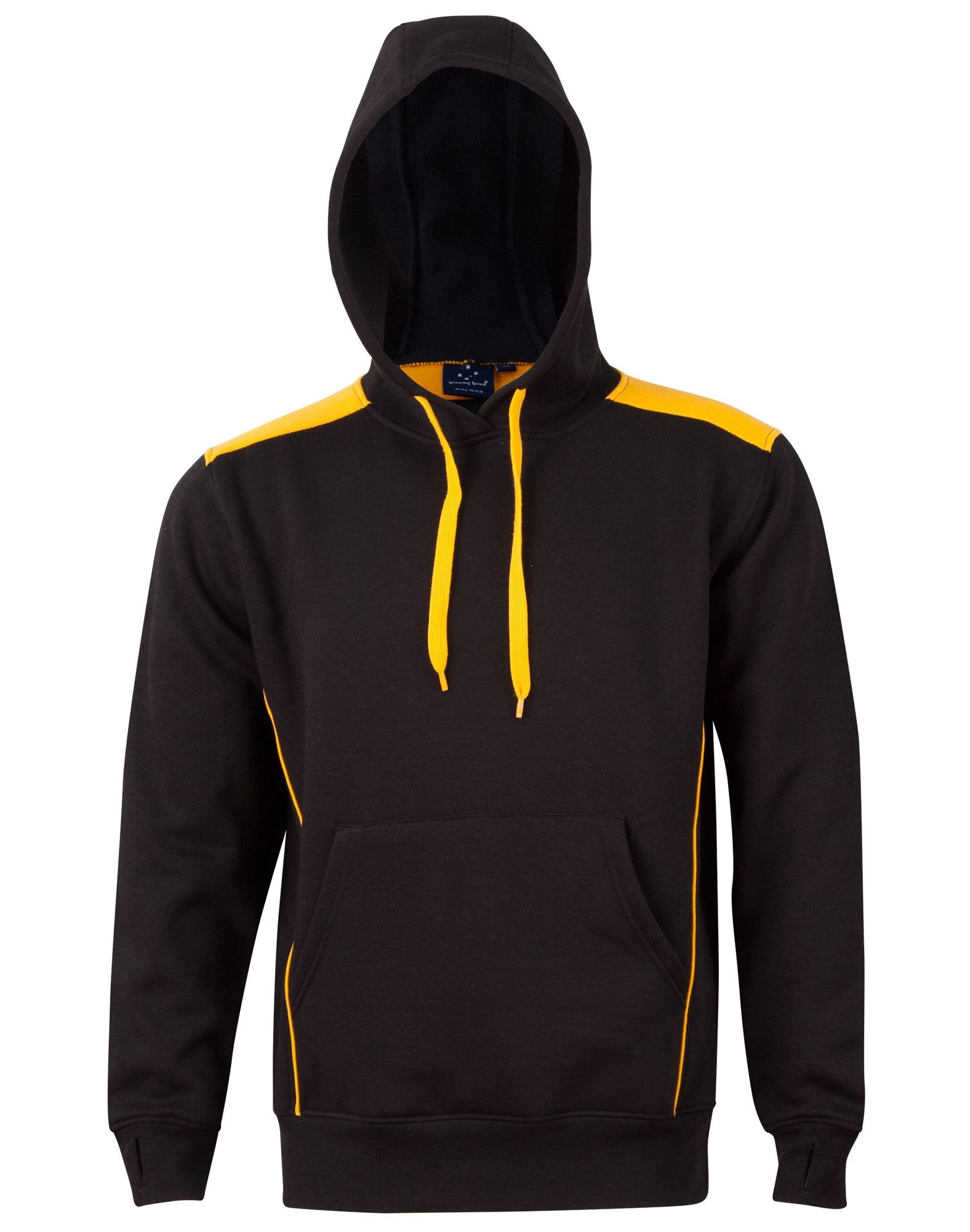 Winning Spirit Fl19 Croxton Kangaroo Pocket Contrast Hoodie Unisex