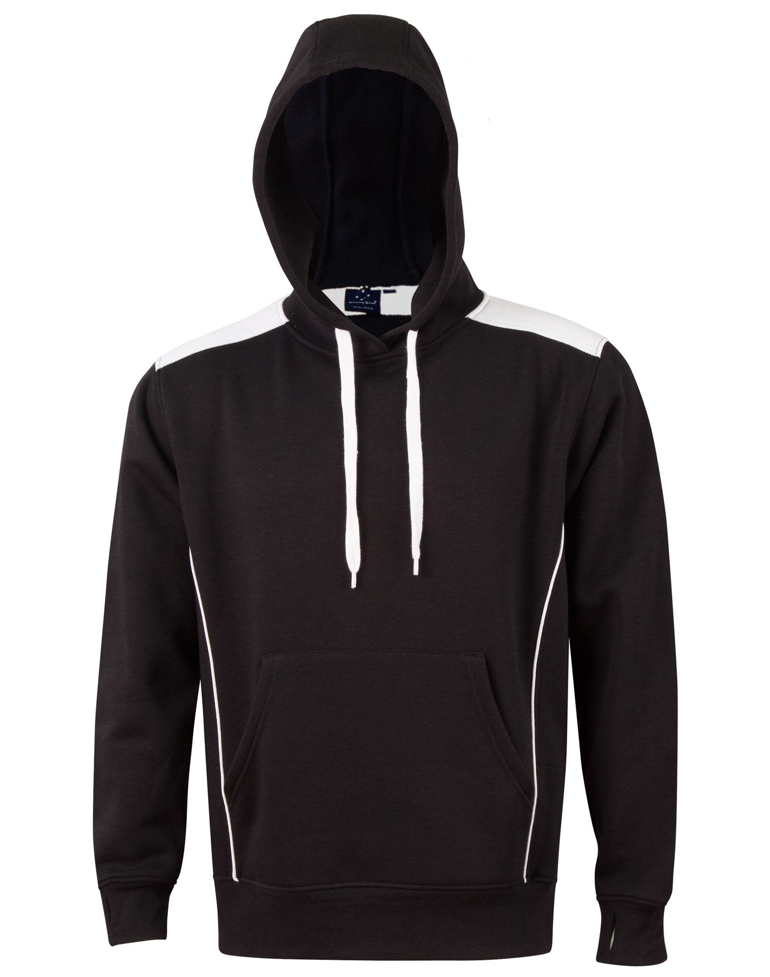 Winning Spirit Fl19 Croxton Kangaroo Pocket Contrast Hoodie Unisex