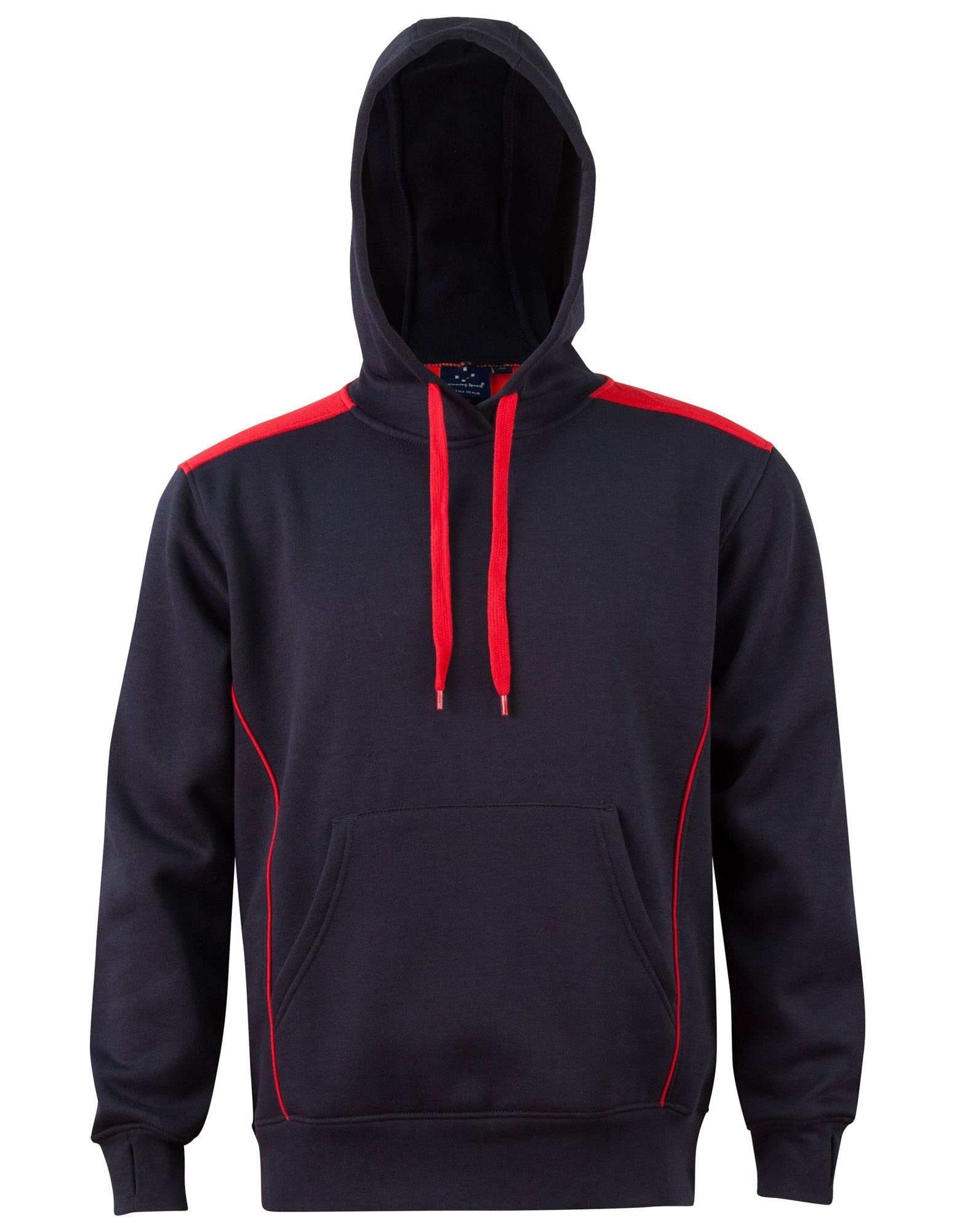 Winning Spirit Fl19 Croxton Kangaroo Pocket Contrast Hoodie Unisex