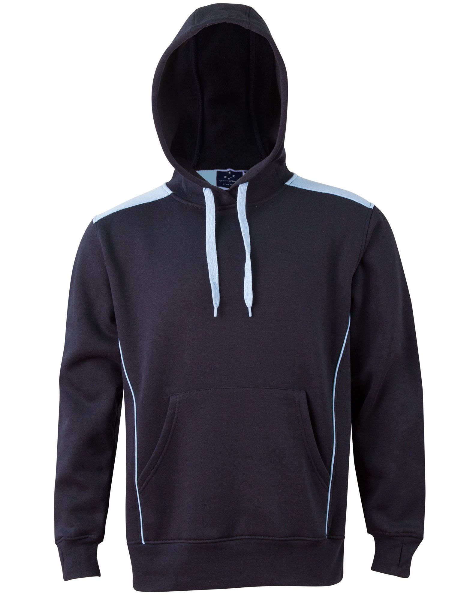 Winning Spirit Fl19 Croxton Kangaroo Pocket Contrast Hoodie Unisex