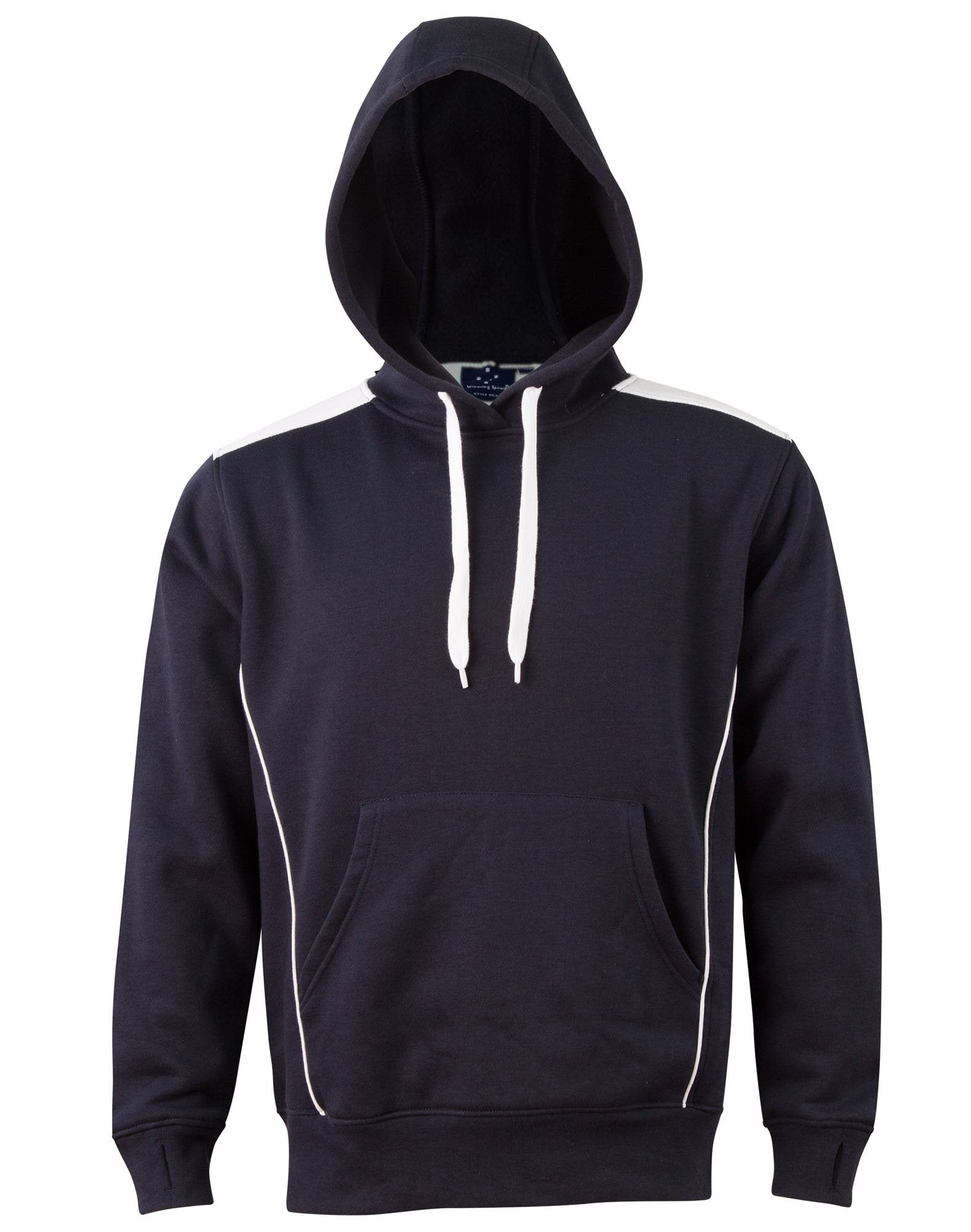 Winning Spirit Fl19 Croxton Kangaroo Pocket Contrast Hoodie Unisex