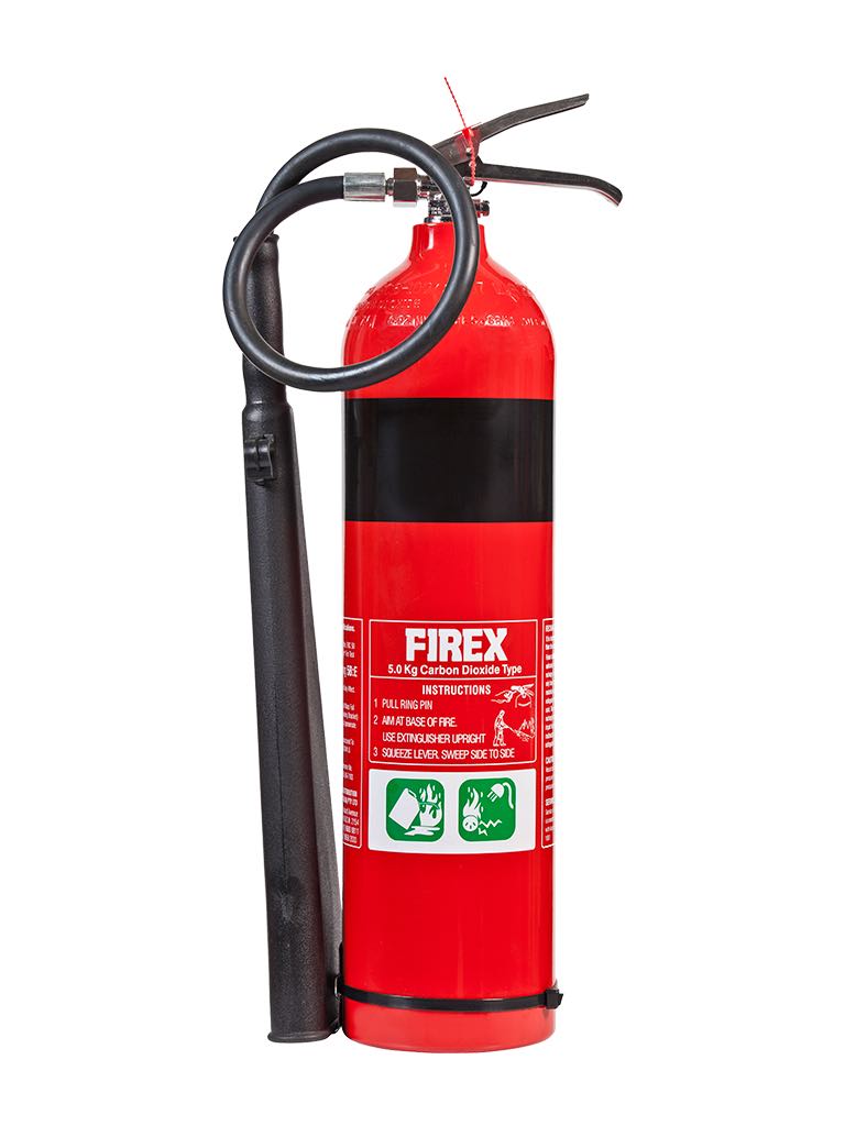 Fxc50 Co2extinguishers 5.0 Kilo  Alum  Rating 5be