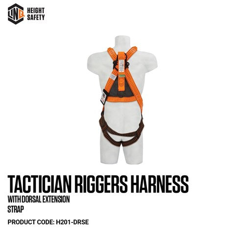 Linq Tactician Riggers Harness With Dorsal Extension Strap