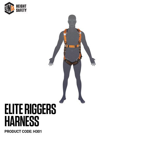 Linq Elite Riggers Harness - Standard M - L Cw Harness Bag Nbhar