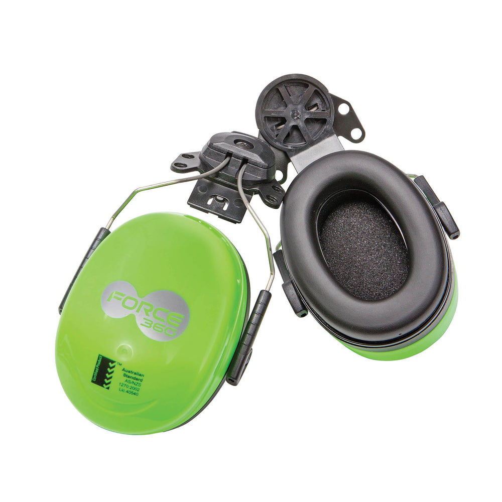 Force360 HFPR952 28dB Wave Premium Hard Hat Earmuff- 30mm
