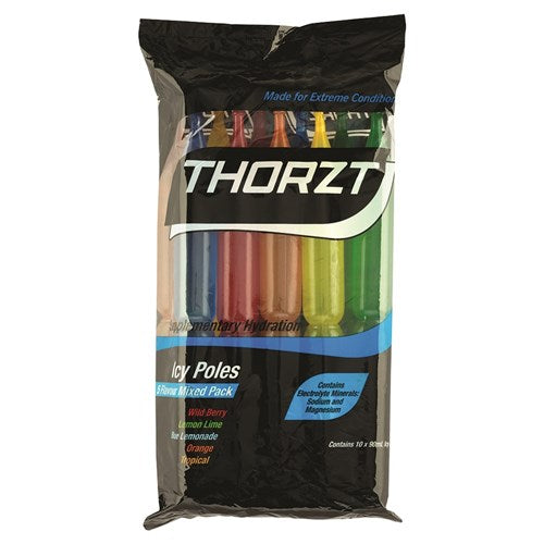 Thorzt Icemix Icy Pole Mixed Flavour Pack - 10 X 90ml