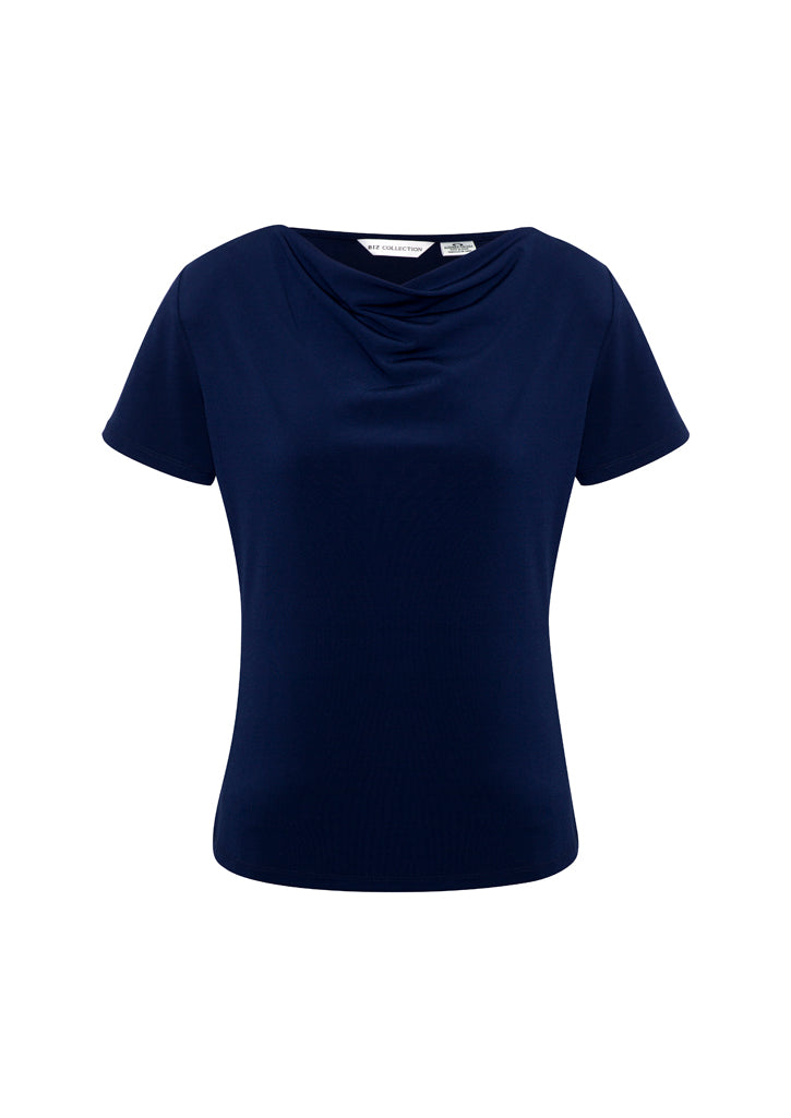 Bizcollection K625ls Ladies Ava Drape Knit Top