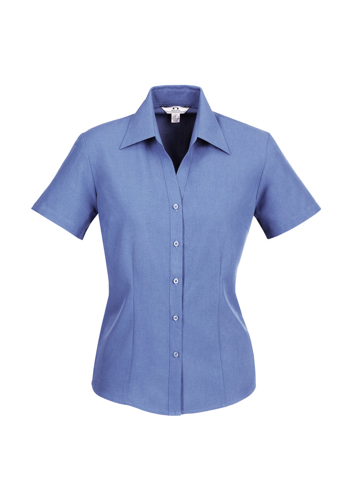Bizcollection Lb3601 Ladies Plain Oasis Short Sleeve Shirt