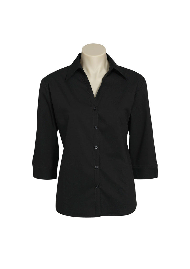 Bizcollection Lb7300 Ladies Metro 3/4 Sleeve Shirt