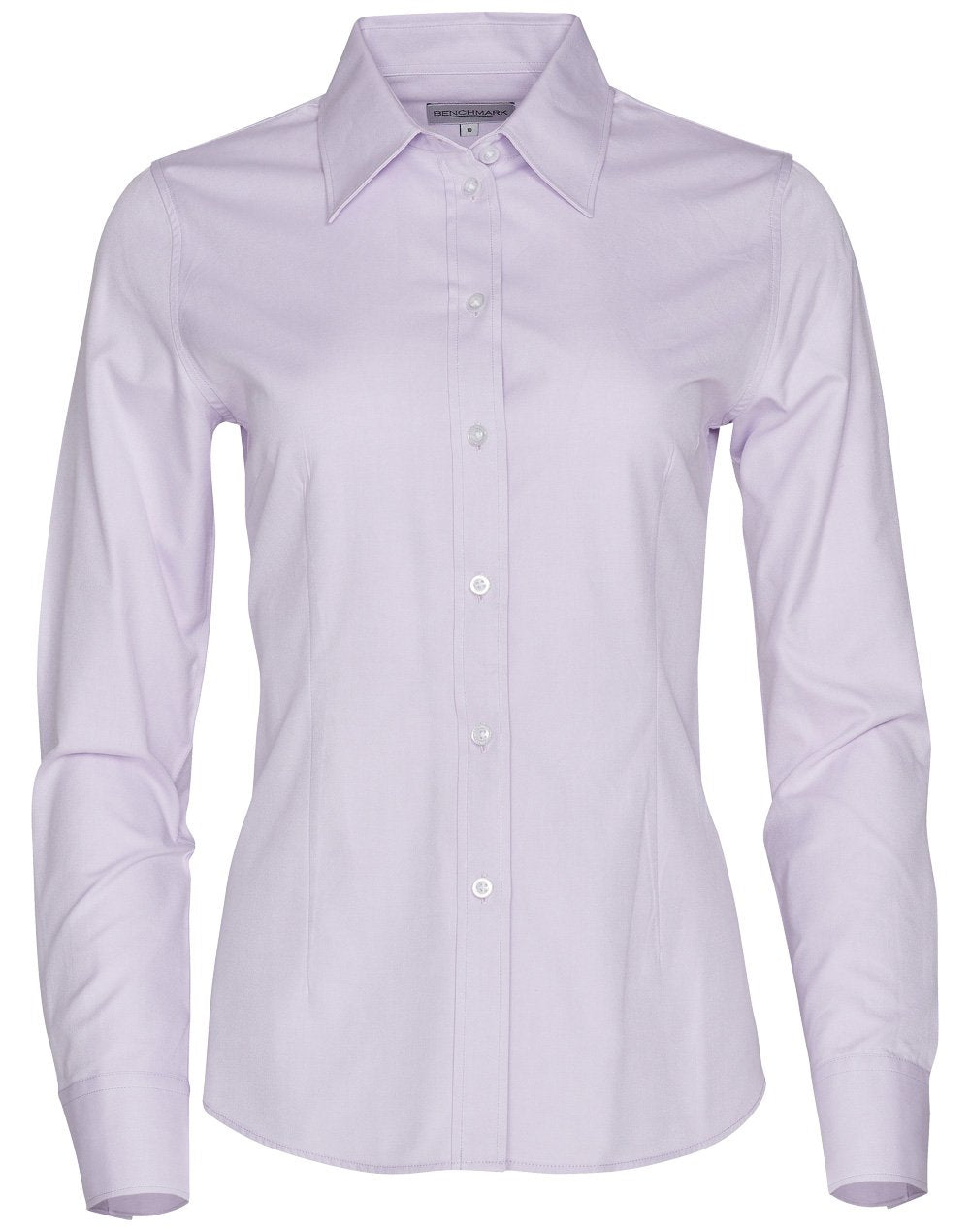 Benchmark M8040l Ladies Cvc Oxford L/s Shirt