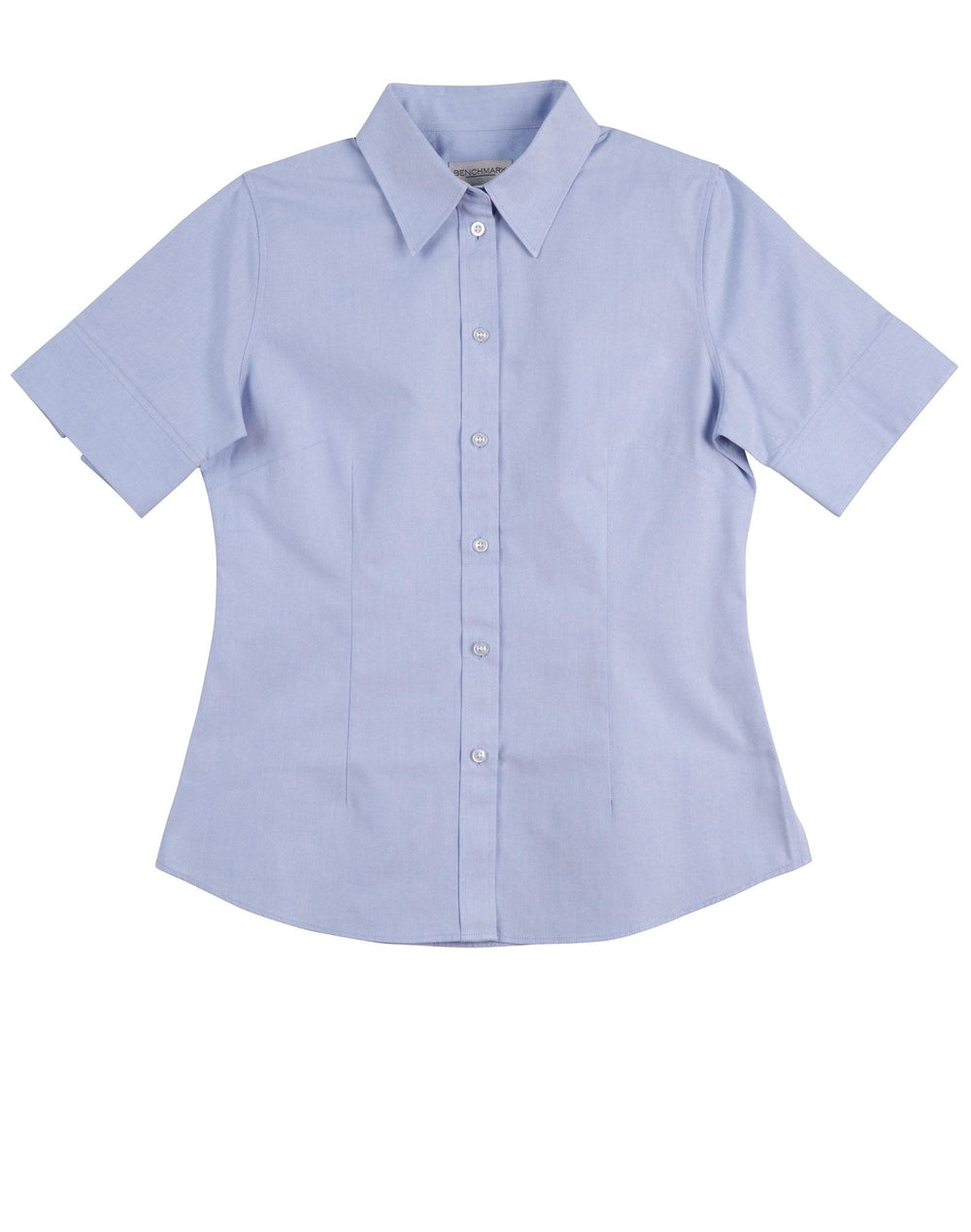 Benchmark M8040s Ladies Cvc Oxford S/s Shirt