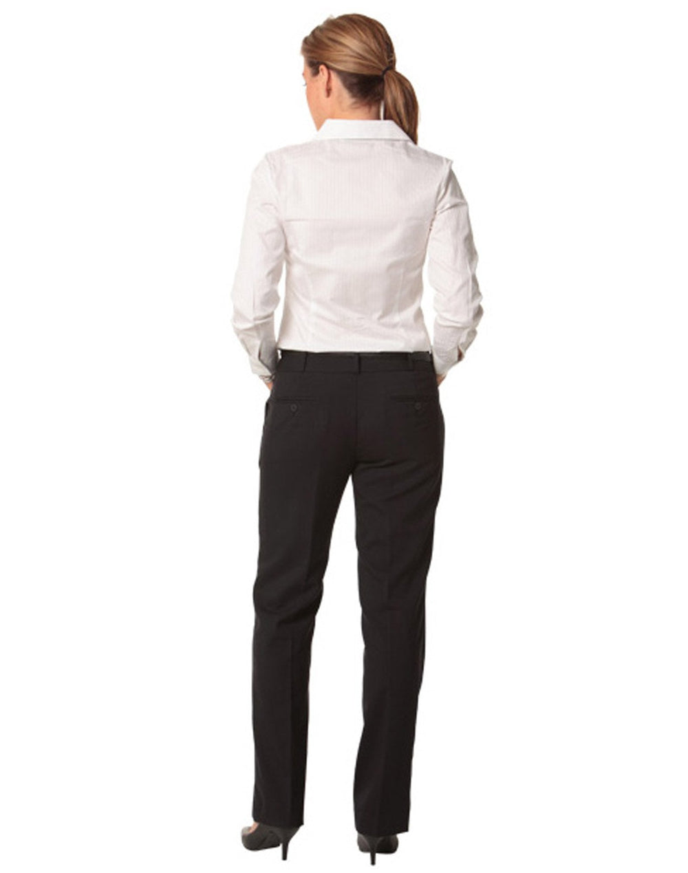 Benchmark M9410 Ladies Low Rise Pants In Wool Stretch
