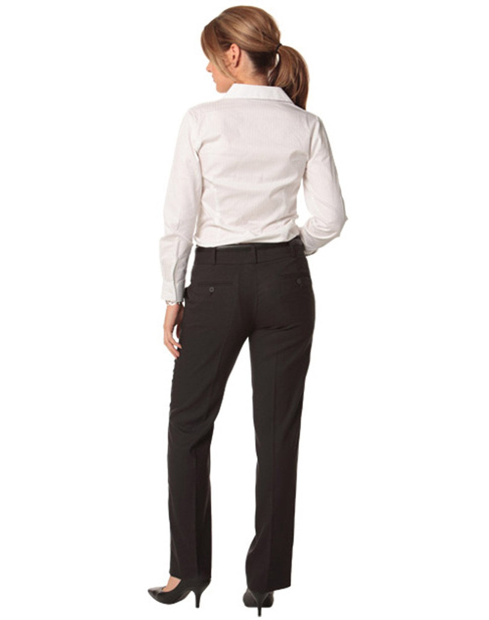 Benchmark M9420 Ladies Low Rise Pants In Poly/viscose Stretch