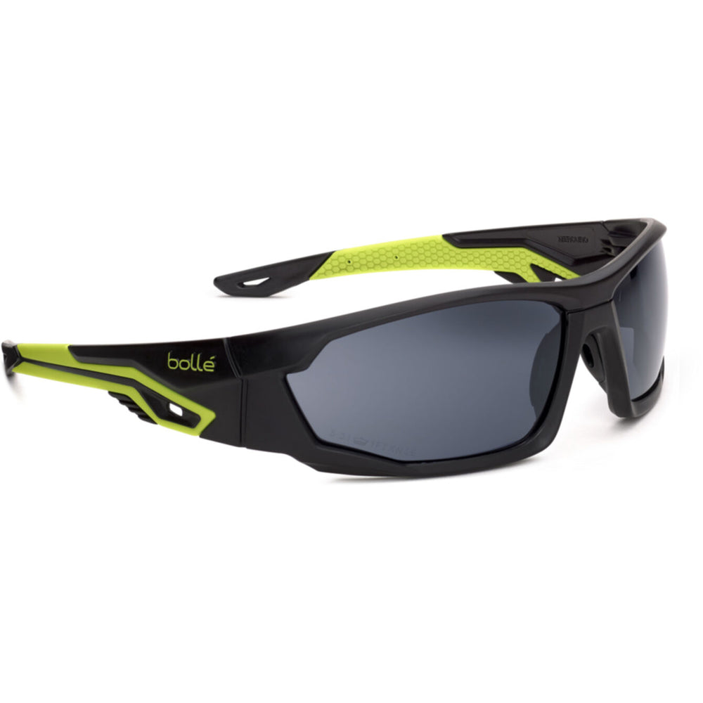 Bolle MERCURO Yellow / Black Temples Platinum AS/AF Smoke Lens