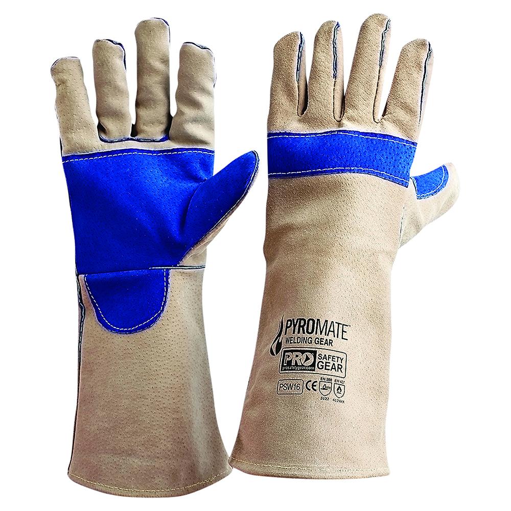 Pro Choice Safety Gear Psw16 Pyromate Pigsplit Welders Gloves Large