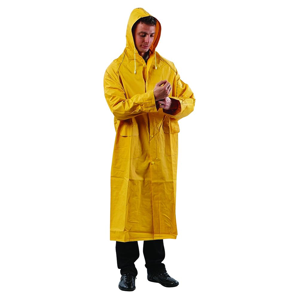 Pro Choice Safety Gear Rc Yellow Full Length Pvc Rain Coat