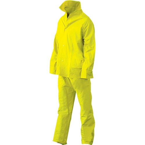Pro Choice Safety Gear Rshv Hi-vis Rain Suit Yellow