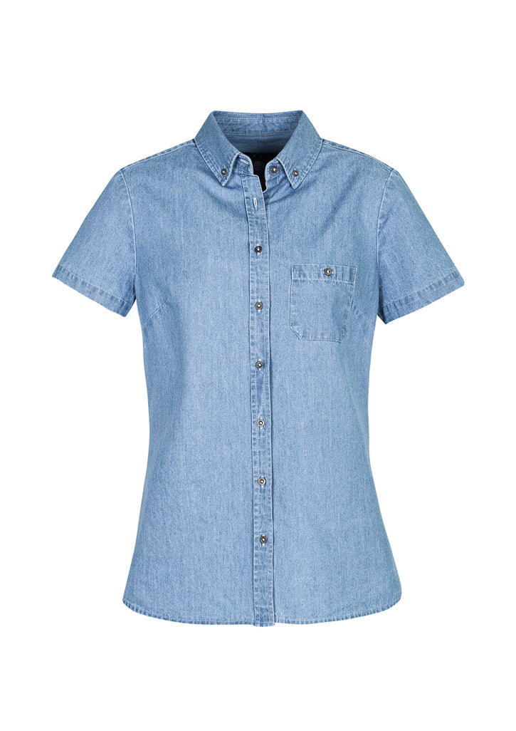 Bizcollection S017ls Indie Ladies Short Sleeve Shirt