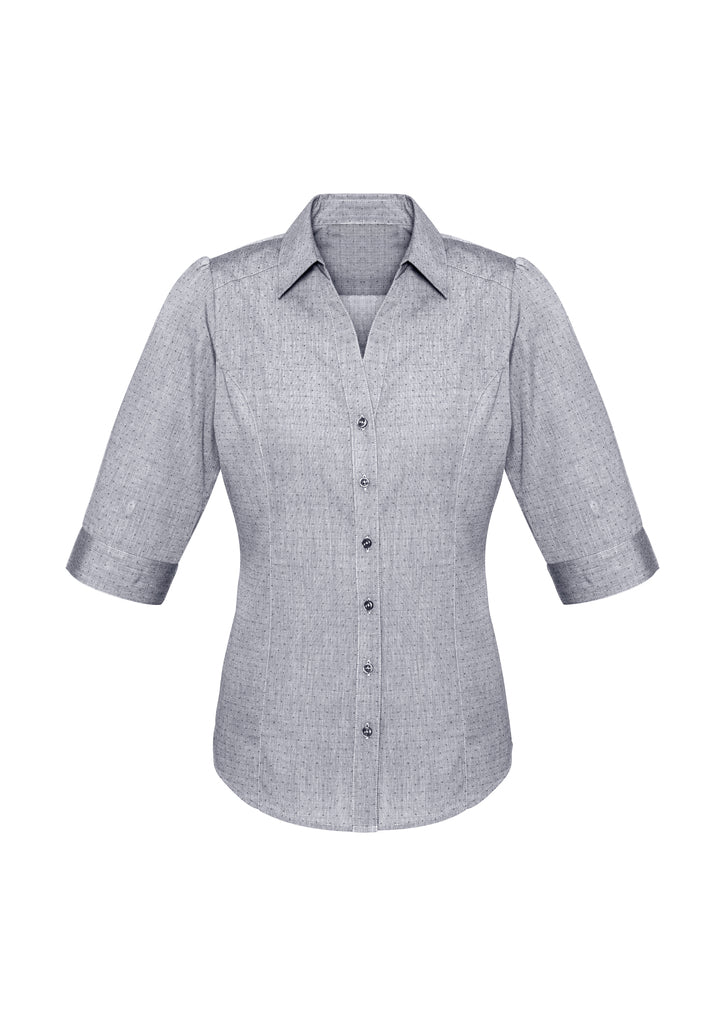 Bizcollection S622lt Ladies Trend 3/4 Sleeve Shirt