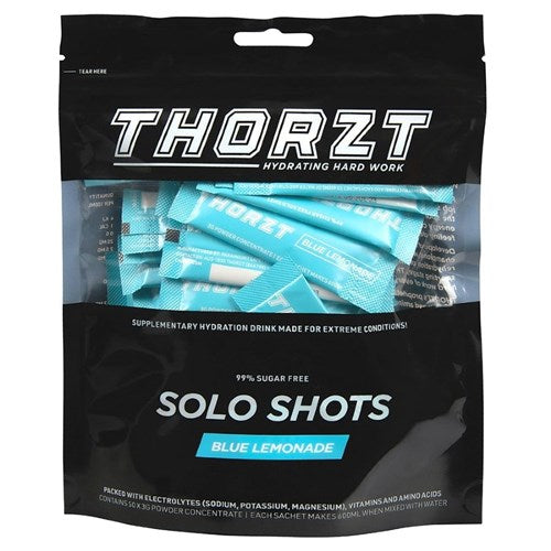 Thorzt SSSFBL Sugar Free Solo Shot - 50 X 3gm Sachets Blue Lemonade