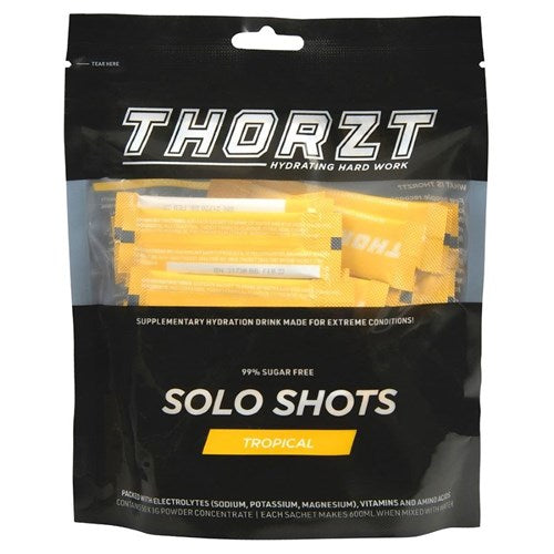 Thorzt SSSFTR Sugar Free Solo Shot - 50 X 3gm Sachets Tropical