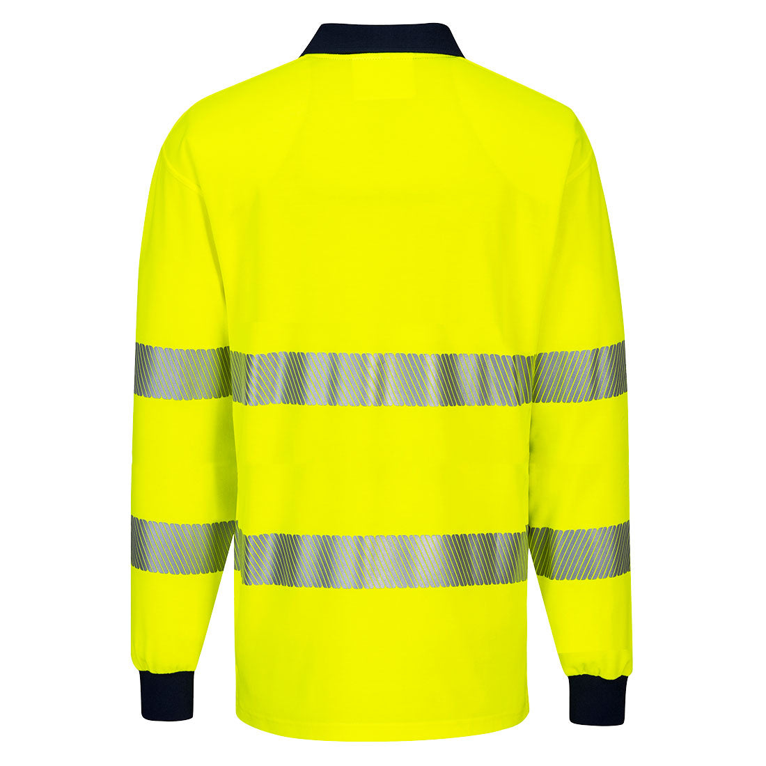 Portwest T186-PW3 Hivis Polo Shirt Biomotion Long Sleeve