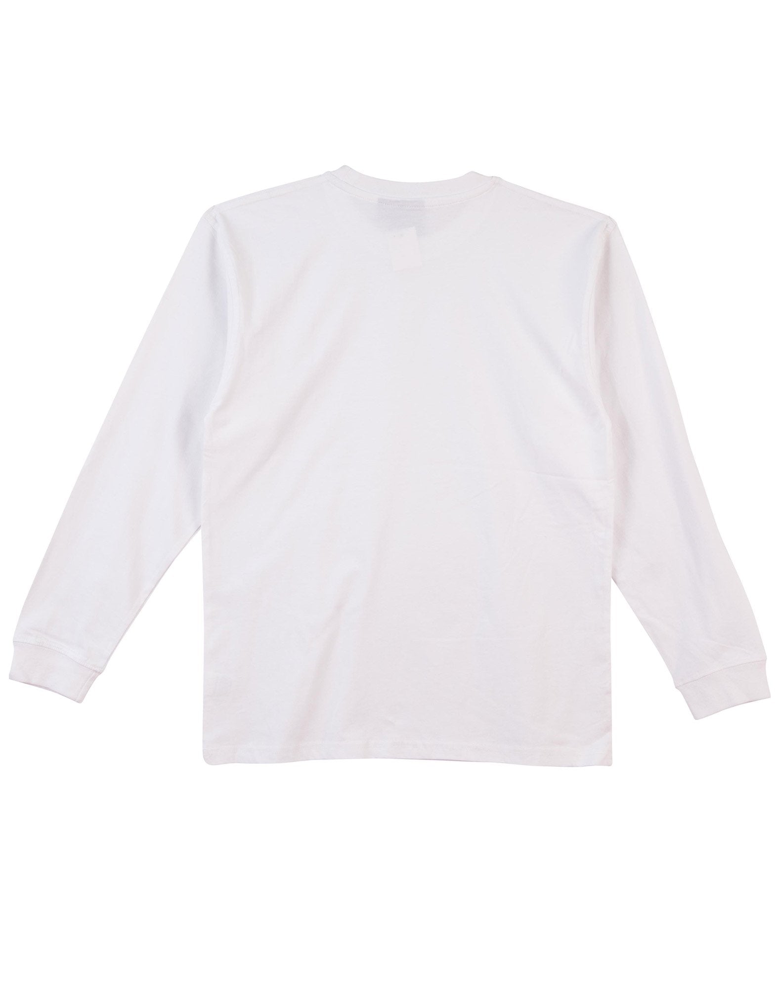 Winning Spirit Ts02 Mens Cotton Crew Neck L/s Tee