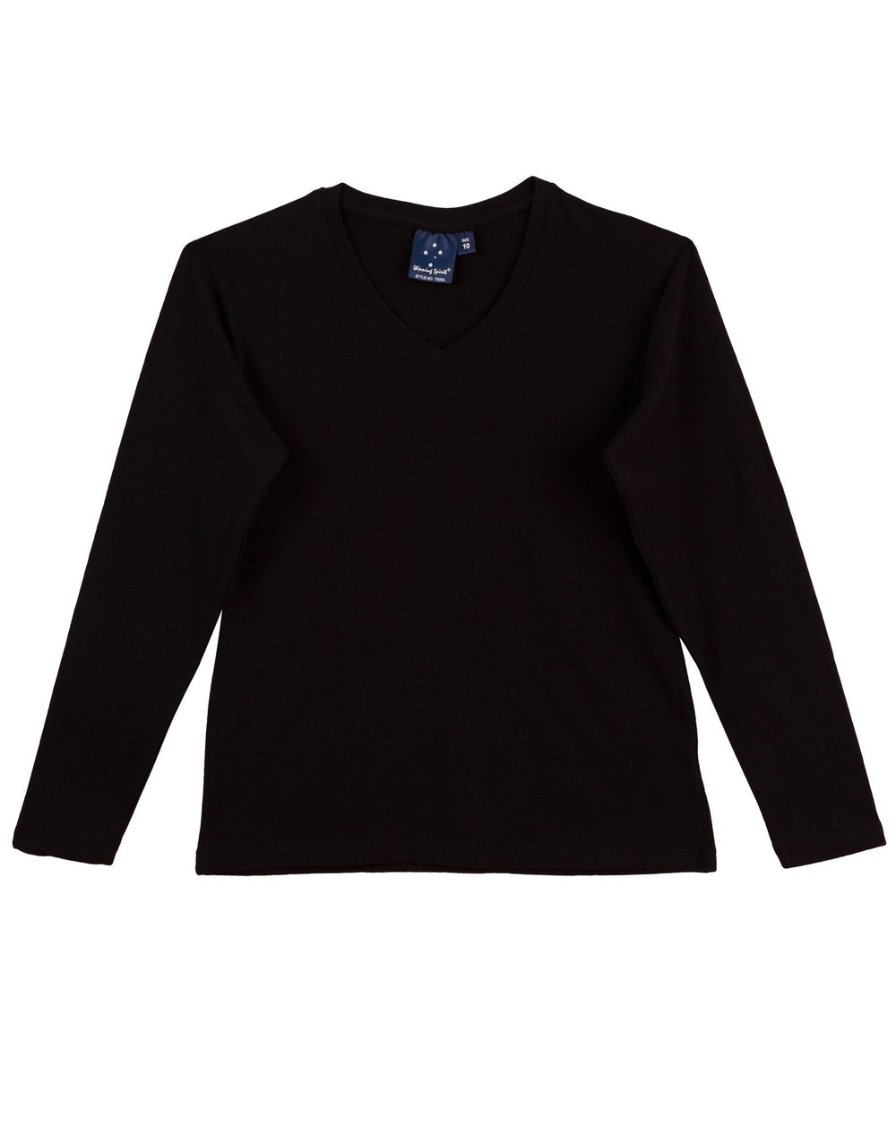 Winning Spirit Ts05a Ladies V-neck L/s Tee