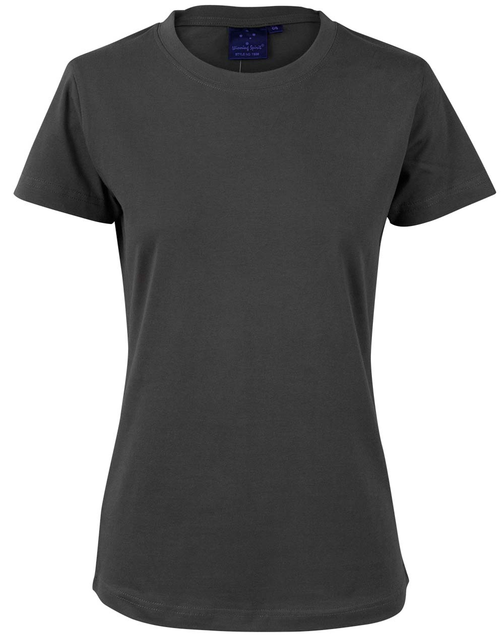 Winning Spirit Ts38 Ladies Cotton Semi Fitted Tee i