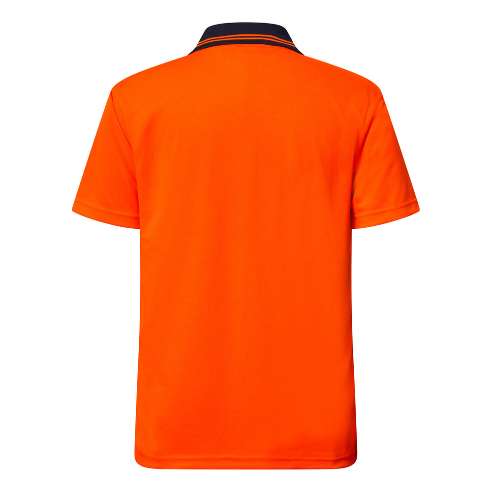 Workcraft WSP208 Hi-vis Lightweight Short Sleeve Micromesh Polo
