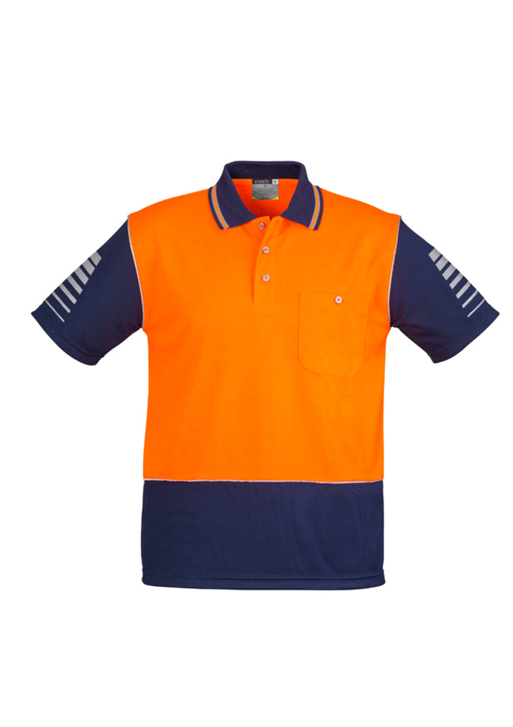 Syzmik Zh236 Mens Hi Vis Zone Polo