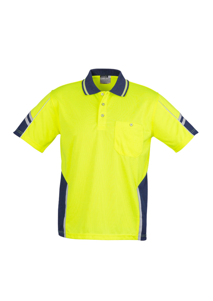 Syzmik Zh237 Mens Hi Vis Squad S/s Polo