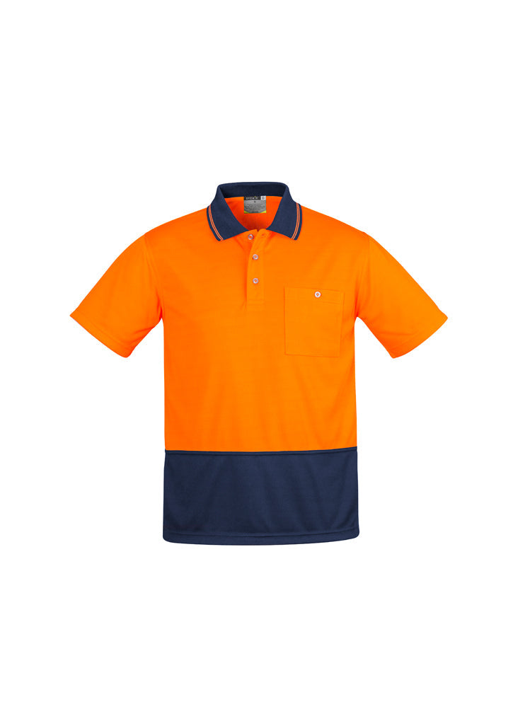 Syzmik Zh415 Mens Comfort Back S/s Polo