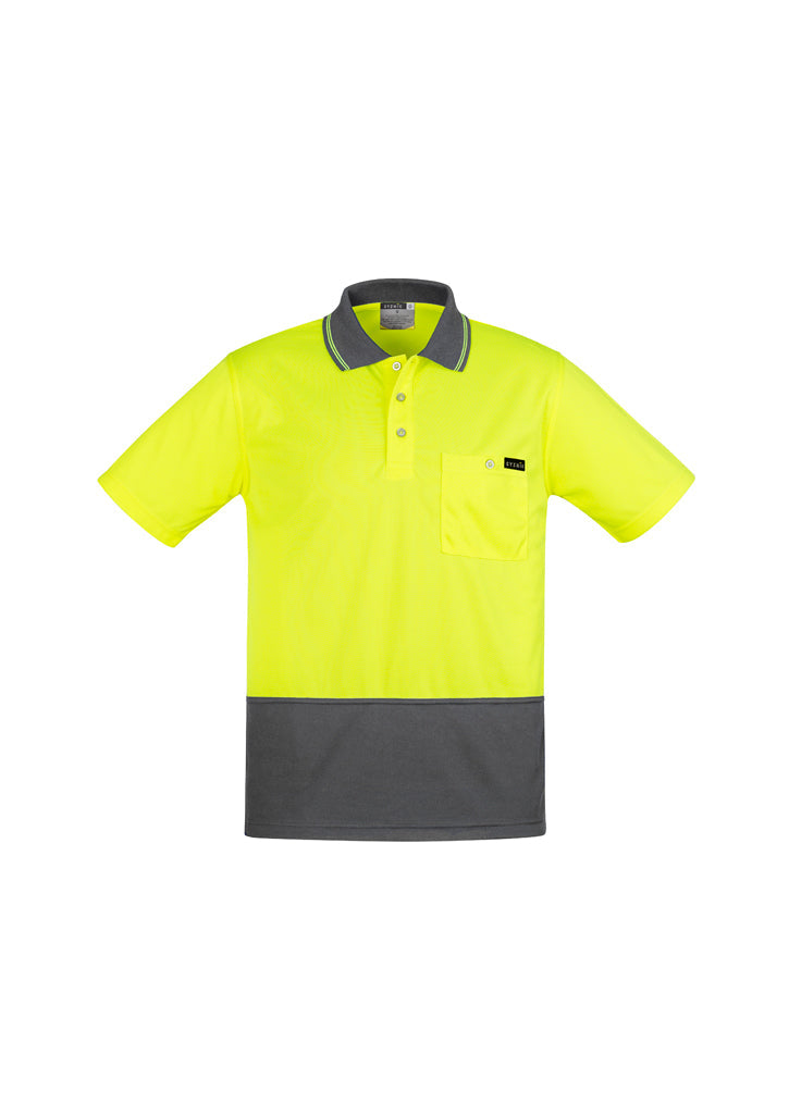 Syzmik Zh415 Mens Comfort Back S/s Polo