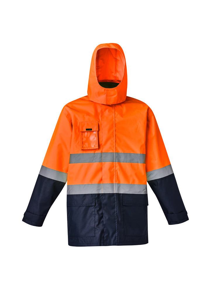 Syzmik Zj220 Mens Hi Vis Basic 4 In 1 Waterproof Jacket