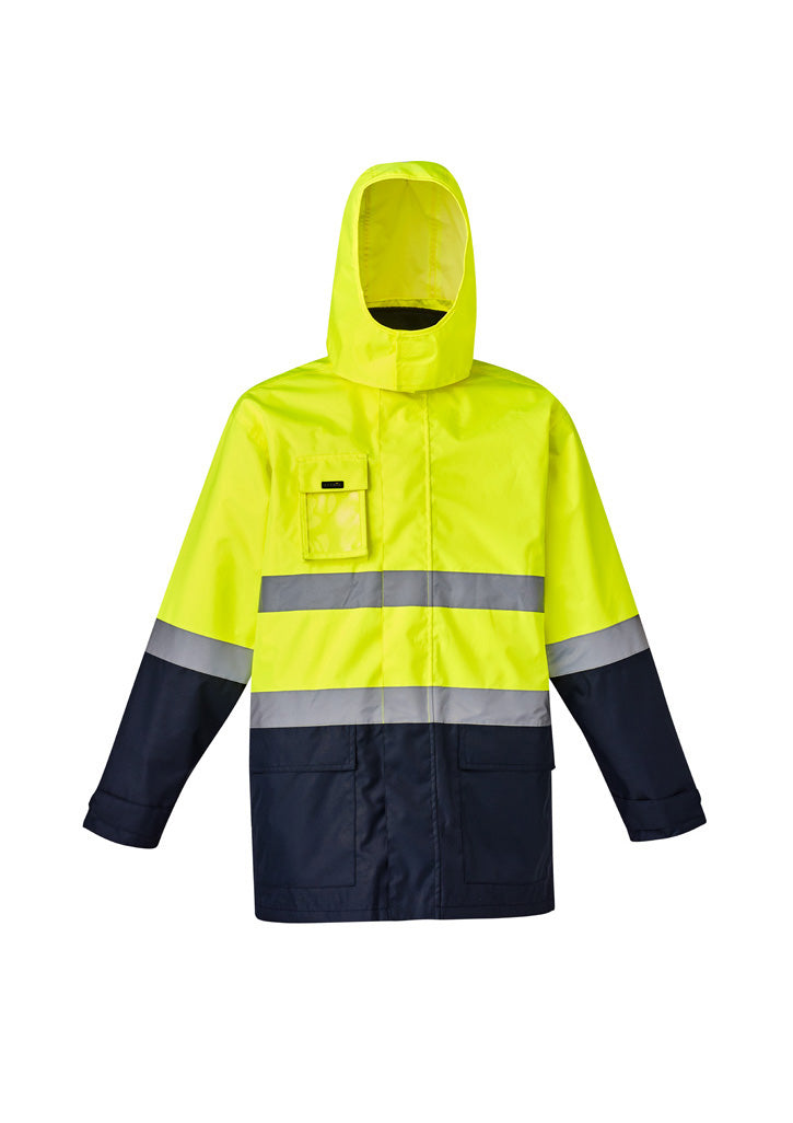 Syzmik Zj220 Mens Hi Vis Basic 4 In 1 Waterproof Jacket