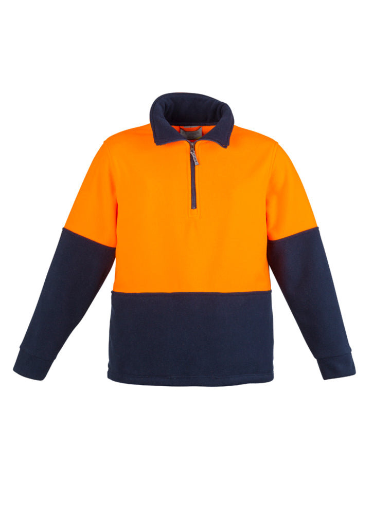 Syzmik Zt460 Hi Vis Half Zip Polar Fleece Jumper