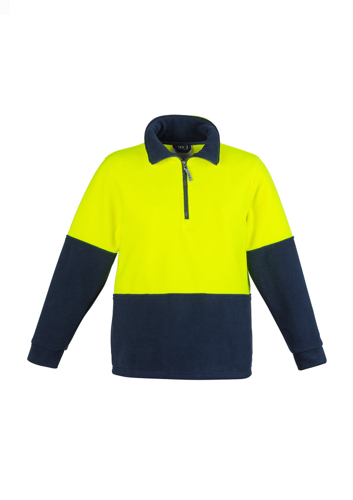 Syzmik Zt460 Hi Vis Half Zip Polar Fleece Jumper