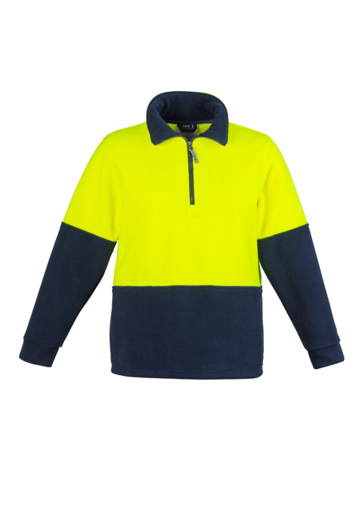 Syzmik Zt460 Hi Vis Half Zip Polar Fleece Jumper