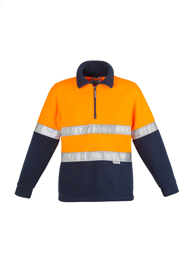 Syzmik Zt461 Hi Vis Polar Fleece Jumper - Hoop Taped